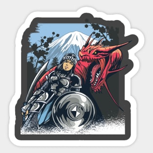 Prince In Armour Sticker